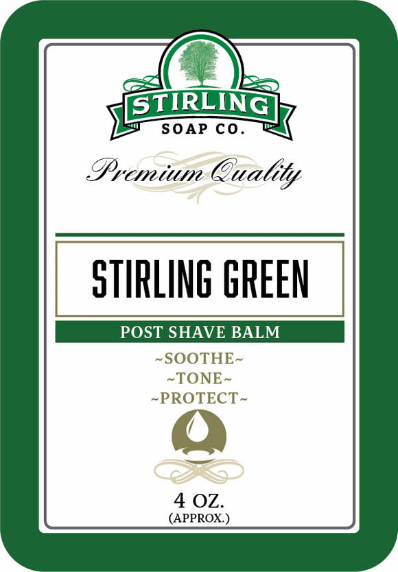 Stirling Soap Company - Stirling Green - Post-Shave Balm