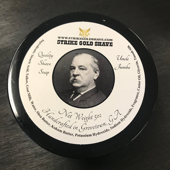 Strike Gold Shave - Uncle Jumbo - Patriot Base Shave Soap