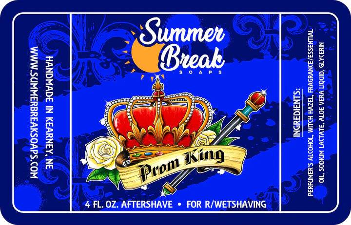 Summer Break Soaps - Prom King - Aftershave Splash