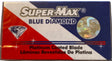 Super-Max - Blue Diamond Platinum Double Edge Razor Blades - Pack of 5 Blades