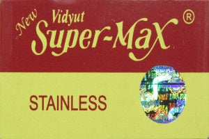 Super-Max - Stainless Double Edge Razor Blades - Pack of 5 Blades