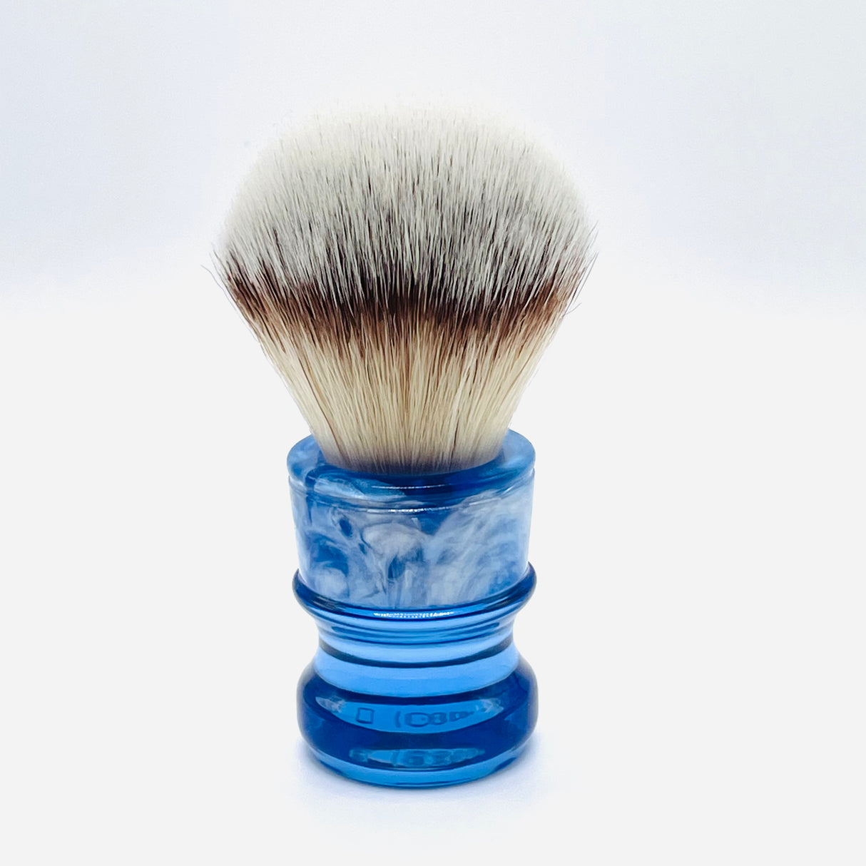 TRC - 24mm Blue Pearl Acrylic - Synthetic Shave Brush