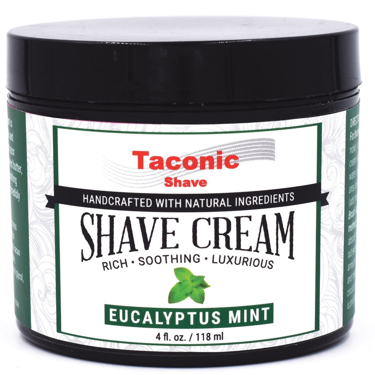 Taconic - Artisan Shave Cream - Eucalyptus And Mint