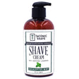 Taconic - Shave Cream In 8 Oz. Pump Bottle - Eucalyptus Mint
