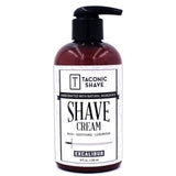 Taconic - Shave Cream In 8 Oz. Pump Bottle - Excalibur