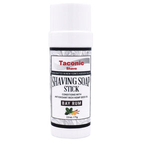 Taconic - Shaving Soap Stick With Hemp Seed Oil - Bay Rum