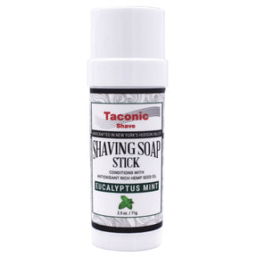 Taconic - Shaving Soap Stick With Hemp Seed Oil - Eucalyptus Mint