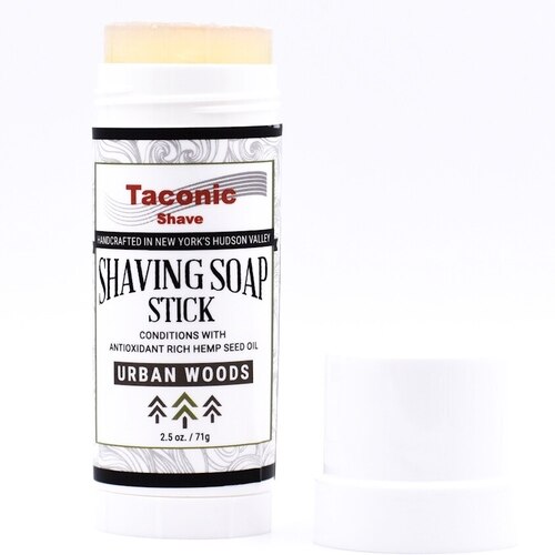 Taconic - Shaving Soap Stick With Hemp Seed Oil - Urban Woods