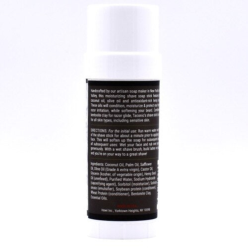 Taconic - Shaving Soap Stick With Hemp Seed Oil - Urban Woods