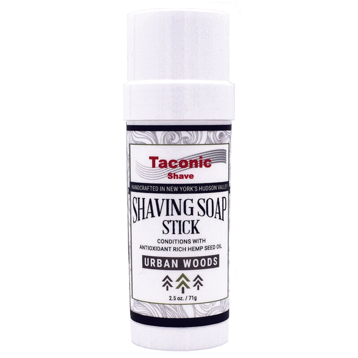 Taconic - Shaving Soap Stick With Hemp Seed Oil - Urban Woods