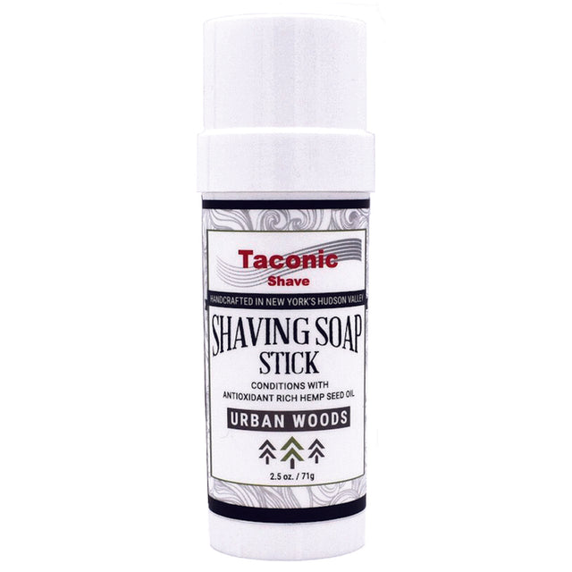 Taconic - Shaving Soap Stick With Hemp Seed Oil - Urban Woods
