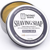 Taconic - Shaving Soap With Hemp Seed Oil - Excalibur