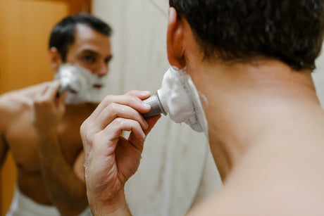 Tatara - Masamune Shave Brush - Finest Badger - Matte Handle