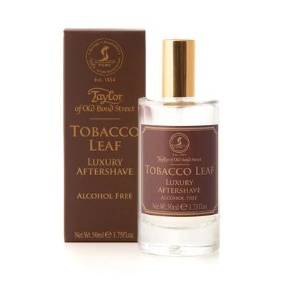 best tobacco aftershave Taylor of Old Bond Street Tobacco Leaf Luxury Aftershave Alcohol Free – The  Razor Company