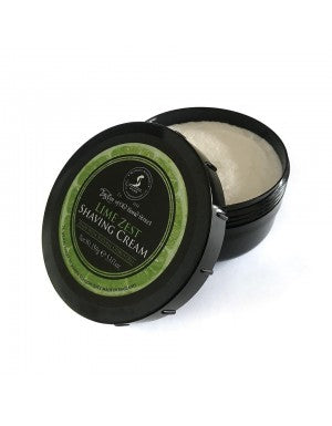 Taylor of Old Bond Street - Lime Zest Shaving Cream  An uplifting fragrance of fresh Lime and Orange complemented by mid notes of Lavender & Tarragon with undertones of Patchouli and Cedarwood.  Taylor Of Old Bond Street Lime Zest Shaving Cream 150gr. The story of Taylor of Old Bond Street dates back to the 19th century. It started with a determined business family who decided to make men's grooming products and accessories.