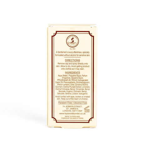 Taylor of Old Bond Street - Sandalwood Aftershave Splash - Alcohol-Free