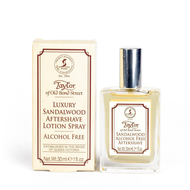 Taylor of Old Bond Street - Sandalwood Aftershave Splash - Alcohol-Free