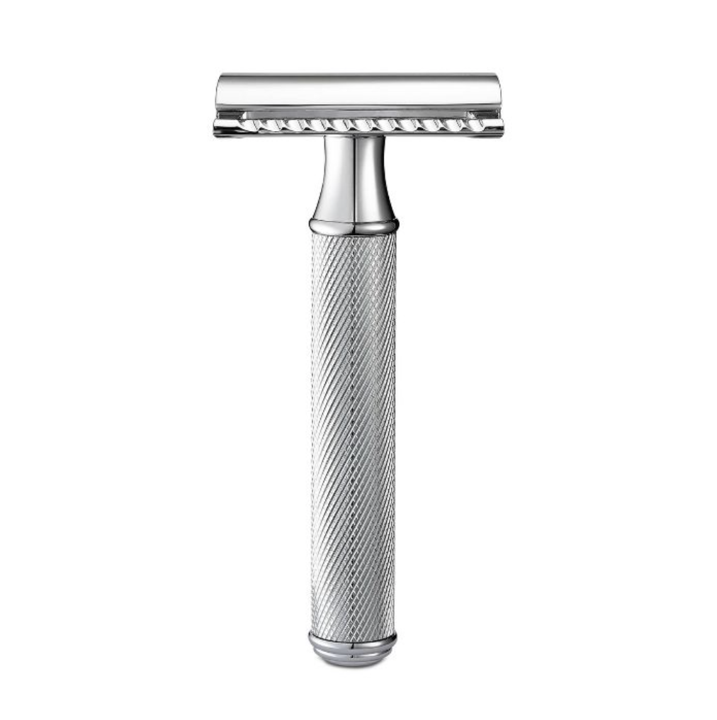 The Art of Shaving - Closed Comb Safety Razor - Knurled Handle