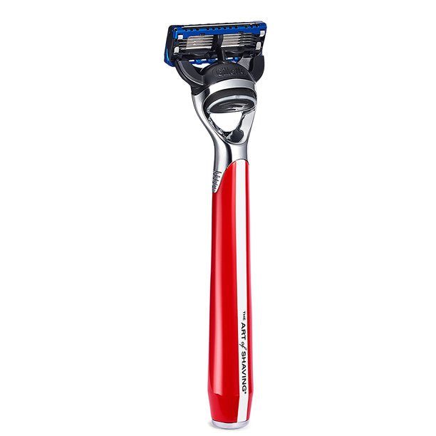 The Art of Shaving - Morris Park Collection - Gillette Fusion Razor Red Handle