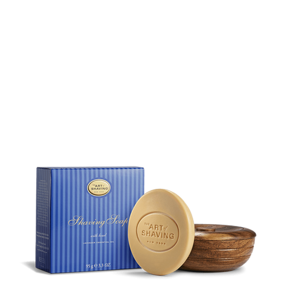 The Art of Shaving - Shaving Soap With Wooden Bowl - Lavender
