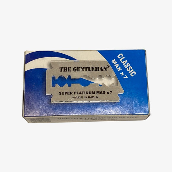 The Gentleman - Super Platinum Double Edge Razor Blades - 10 Pack