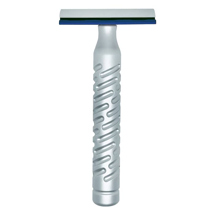 The GoodFellas Smile - Styletto - Shadow Blue Closed Comb Safety Razor