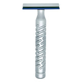 The GoodFellas Smile - Styletto - Shadow Blue Closed Comb Safety Razor