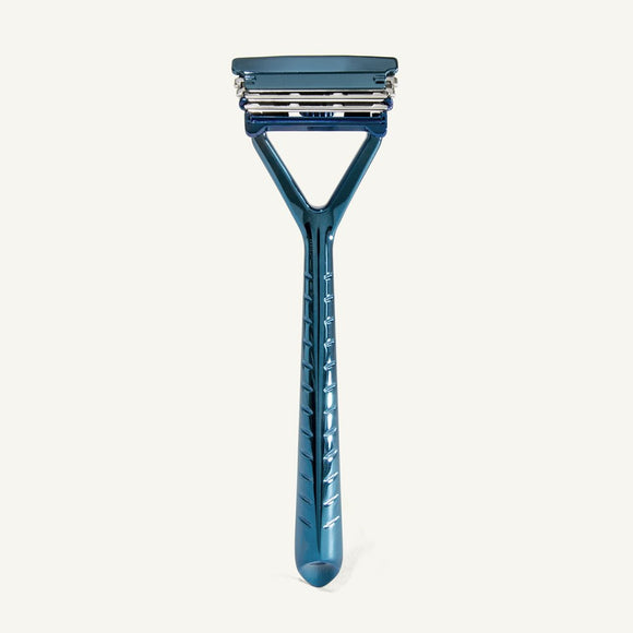 The Leaf Pivoting Head Razor - Berryblue - Leaf