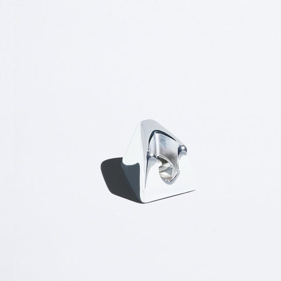 The Leaf Pivoting Head Razor - Chrome - Leaf Razor Stand