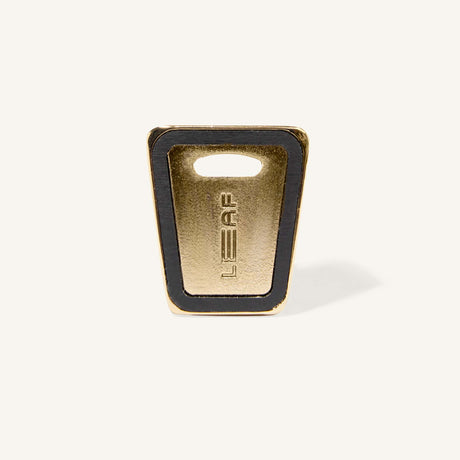 The Leaf Pivoting Head Razor - Gold - Leaf Razor Stand