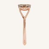 The Leaf Pivoting Head Razor - Rose Gold - Leaf