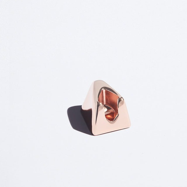 The Leaf Pivoting Head Razor - Rose Gold - Leaf Razor Stand