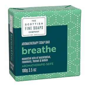 The Scottish Fine Soaps Company Breathe Aromatherapy Soap Bar