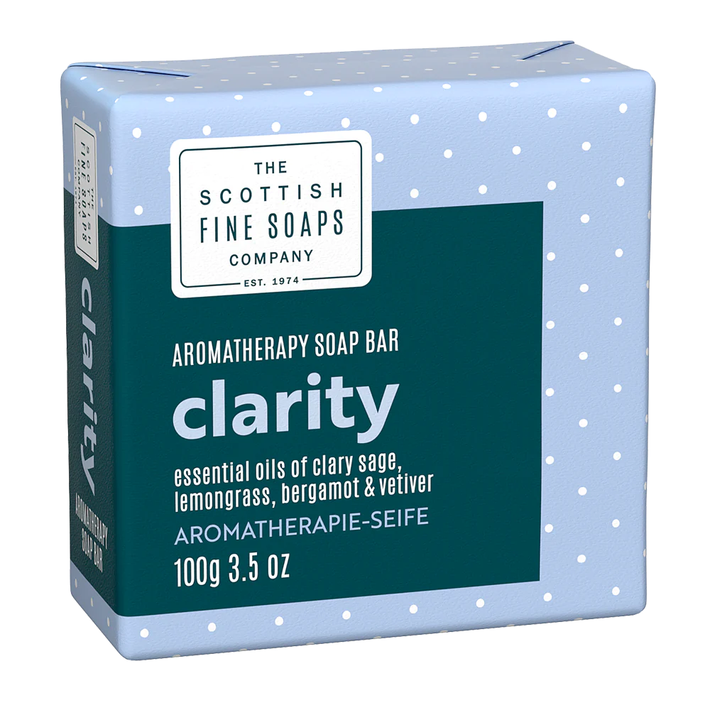 The Scottish Fine Soaps Company - Clarity - Aromatherapy Soap Bar