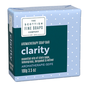 The Scottish Fine Soaps Company - Clarity - Aromatherapy Soap Bar
