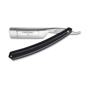 Thiers-Issard - 4/8 Straight Razor Le Chatellerault Black - Shave Ready