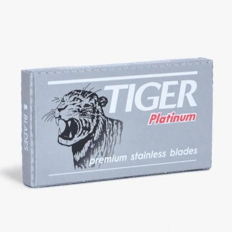 Tiger - Platinum Double Edge Blades - Pack of 5 Blades