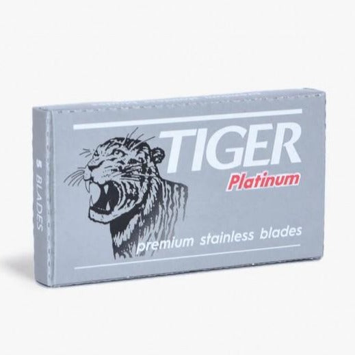 Tiger - Platinum Double Edge Blades - Pack of 5 Blades