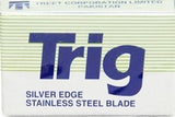 Treet - TRIG Stainless Steel Double Edge Blades - Pack of 10 Blades