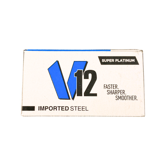 V12 - Super Platinum Razor Blades - 10 Pack