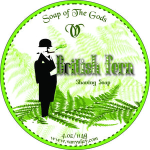 Van Yulay - British Fern - Artisan Shave Soap