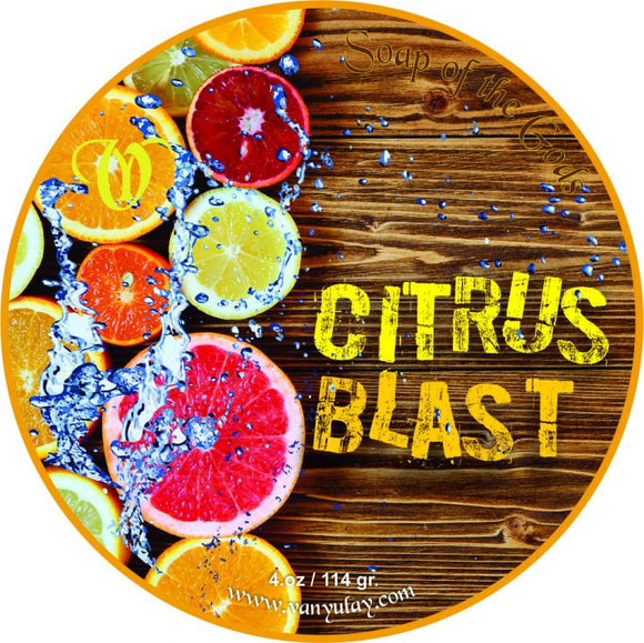 Van Yulay - Citrus Blast - Artisan Shaving Soap