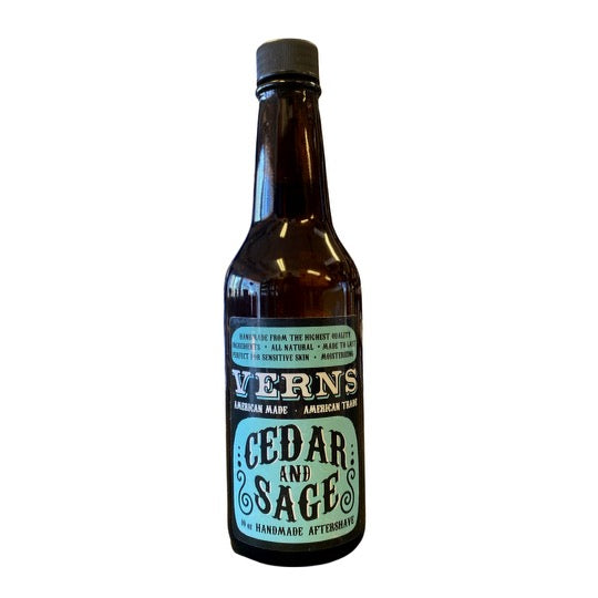 Verns - Cedar and Sage - Aftershave Splash