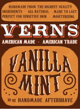 Verns - Vanilla Mint - Aftershave Splash