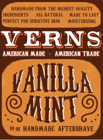 Verns - Vanilla Mint - Aftershave Splash