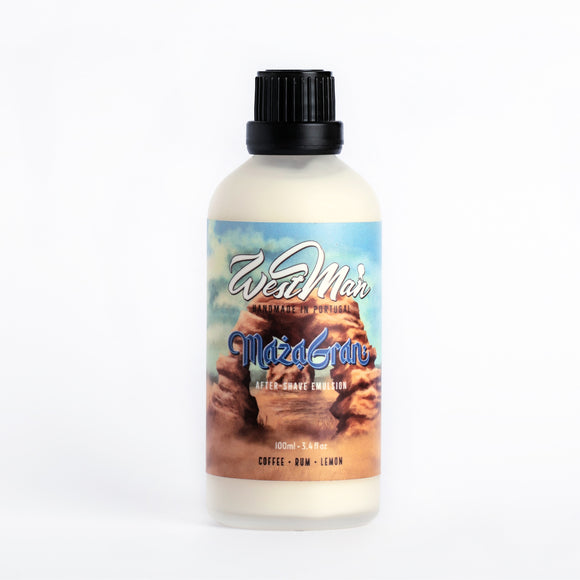 WestMan Shaving - Mazagran - Aftershave Emulsion - Made in Portugal