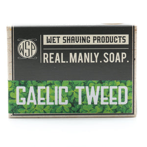 Wet Shaving Products  - Gaelic Tweed - Castile Hand & Body Soap Bar