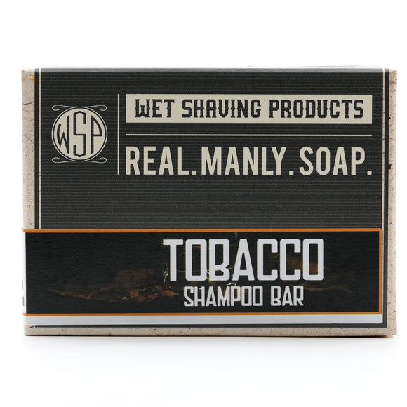 Wet Shaving Products  - Shampoo & Beard Wash Bar - Tobacco