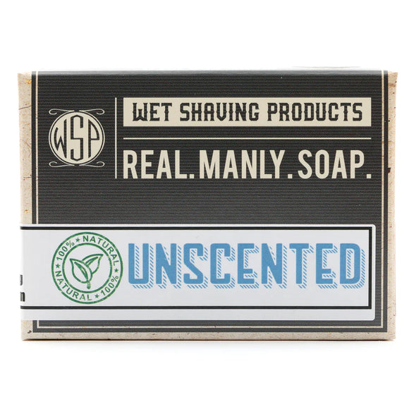 Wet Shaving Products  - Unscented - Castile Hand & Body Soap Bar
