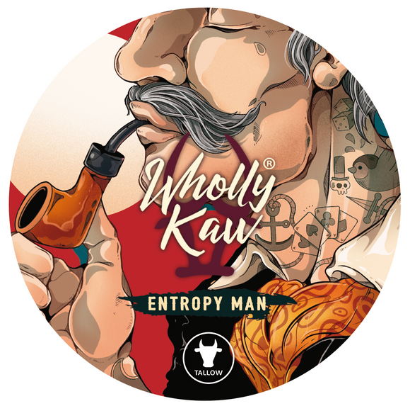 Wholly Kaw - Premium Shave Soap -  Entropy Man